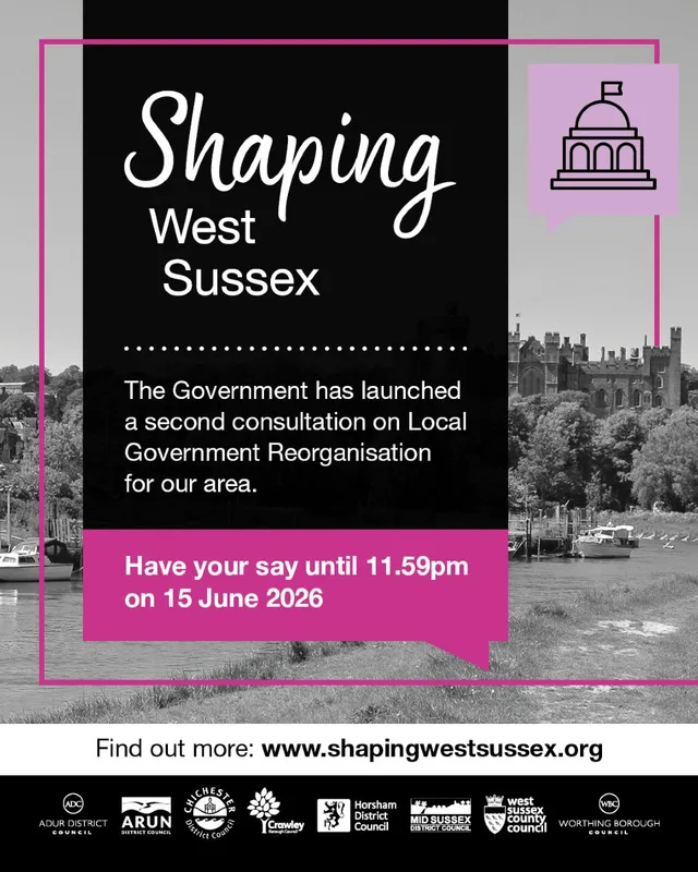 Government launches second consultations on local government reorganisation in Sussex