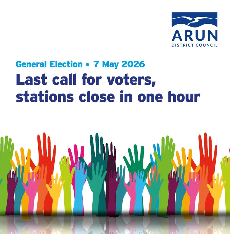 Last call to vote - polling stations close in one hour