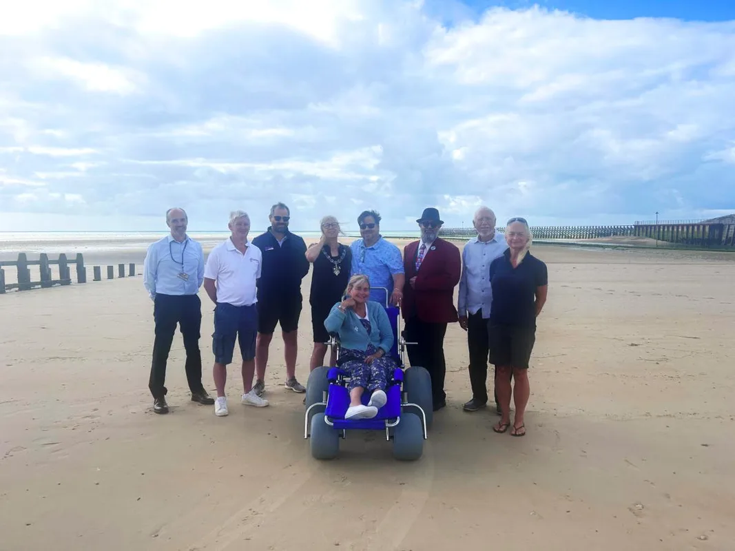 New beach wheelchair scheme set to open up Littlehampton seafront for all