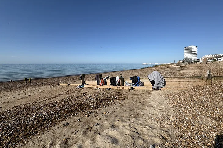 The Worthing Beach House bathing site