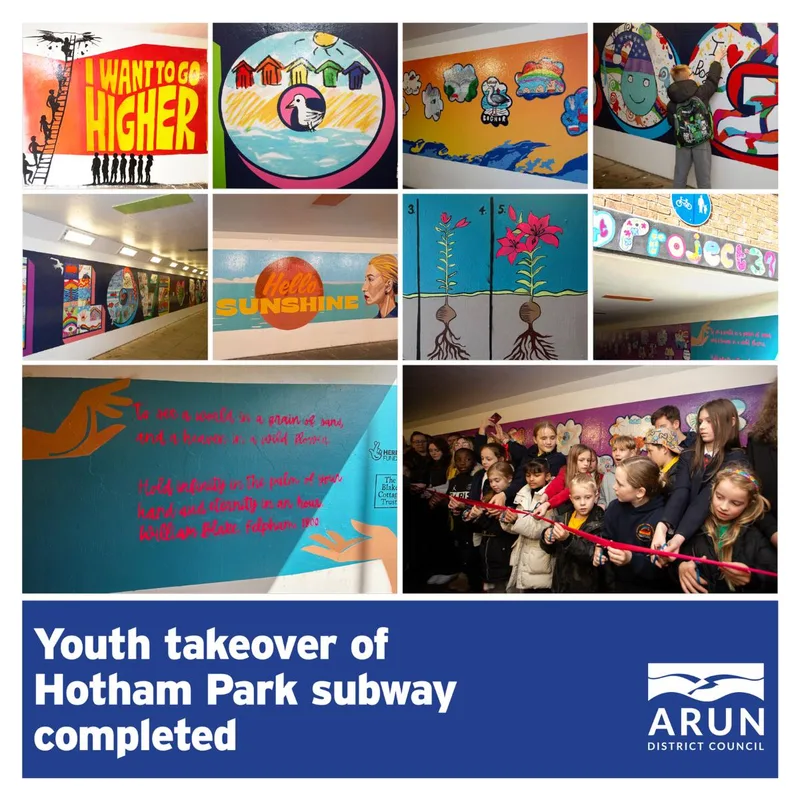 Project 39 - completion of the Youth-Led Creative Transformation of Hotham Park Subway