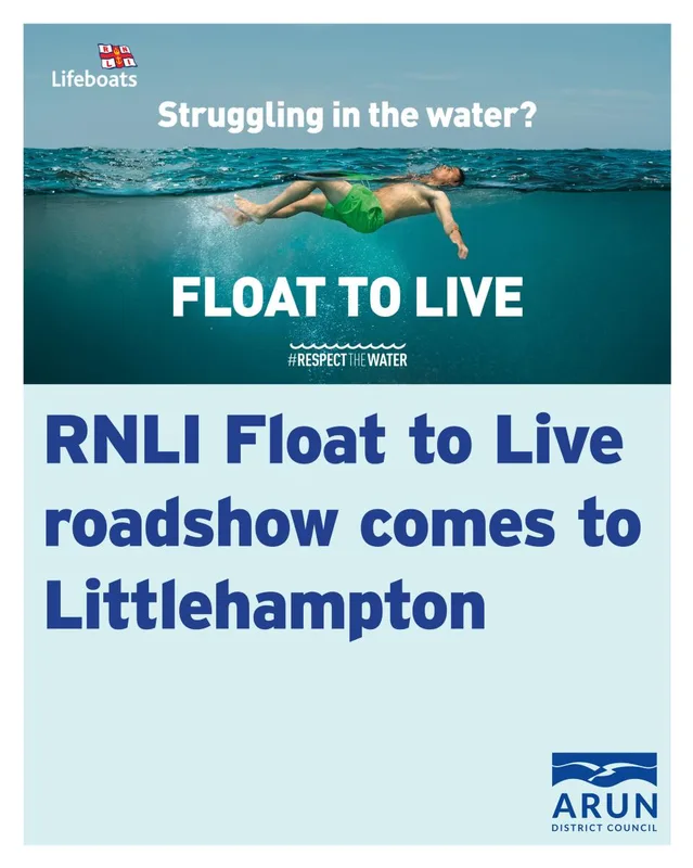 RNLI and Scania UK Float to Live Roadshow comes to Littlehampton