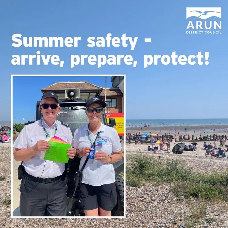Summer safety - arrive, prepare, protect!