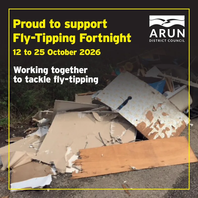 Supporting ‘Fly Tipping’ fortnight – working together to tackle fly-tipping