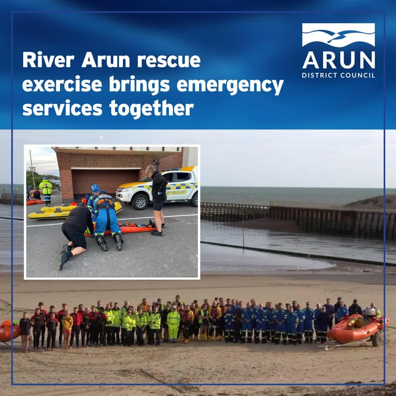 Working together to save lives - our Foreshore Team joins major rescue exercise