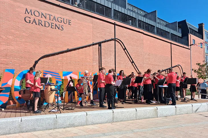 Worthing Borough Council celebrates work completing at Montague Gardens with opening event