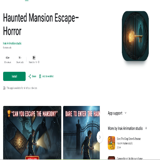 Haunted Mansion Escape–Horror   thumbnail