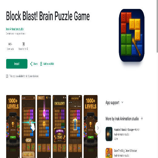 Block Blast! Brain Puzzle Game thumbnail