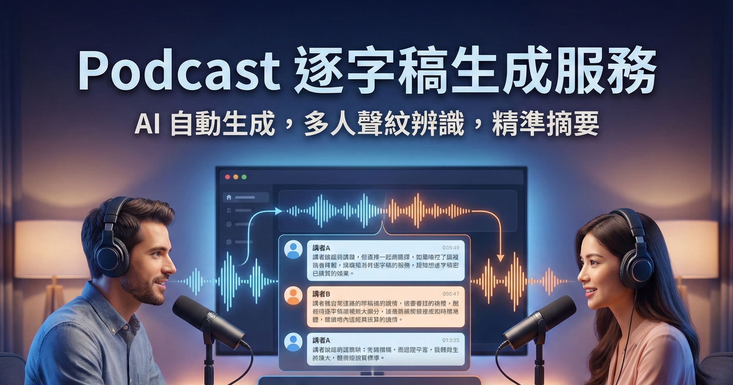 Podcast 逐字稿生成服務
