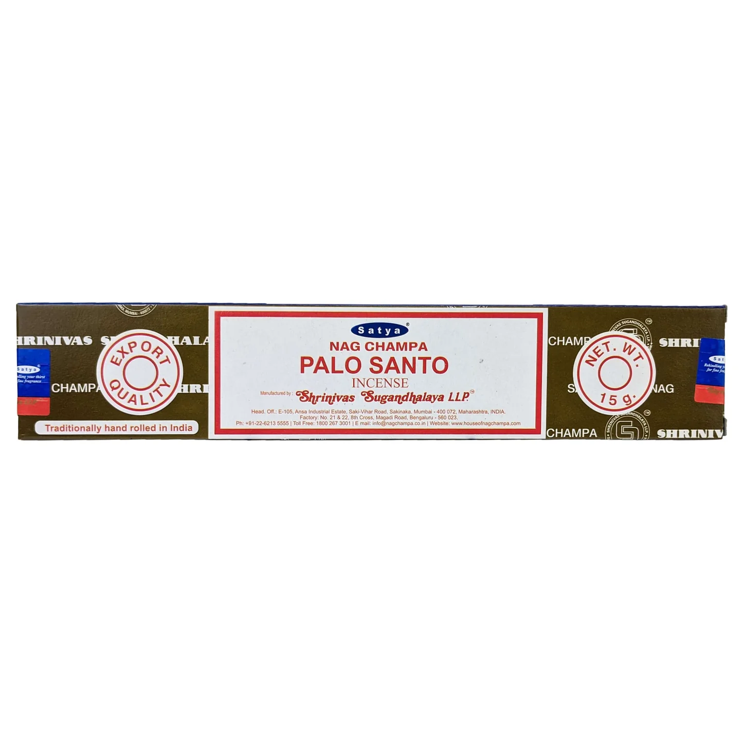 AGARBATTI NAG CHAMPA PALO SANTO 15G
