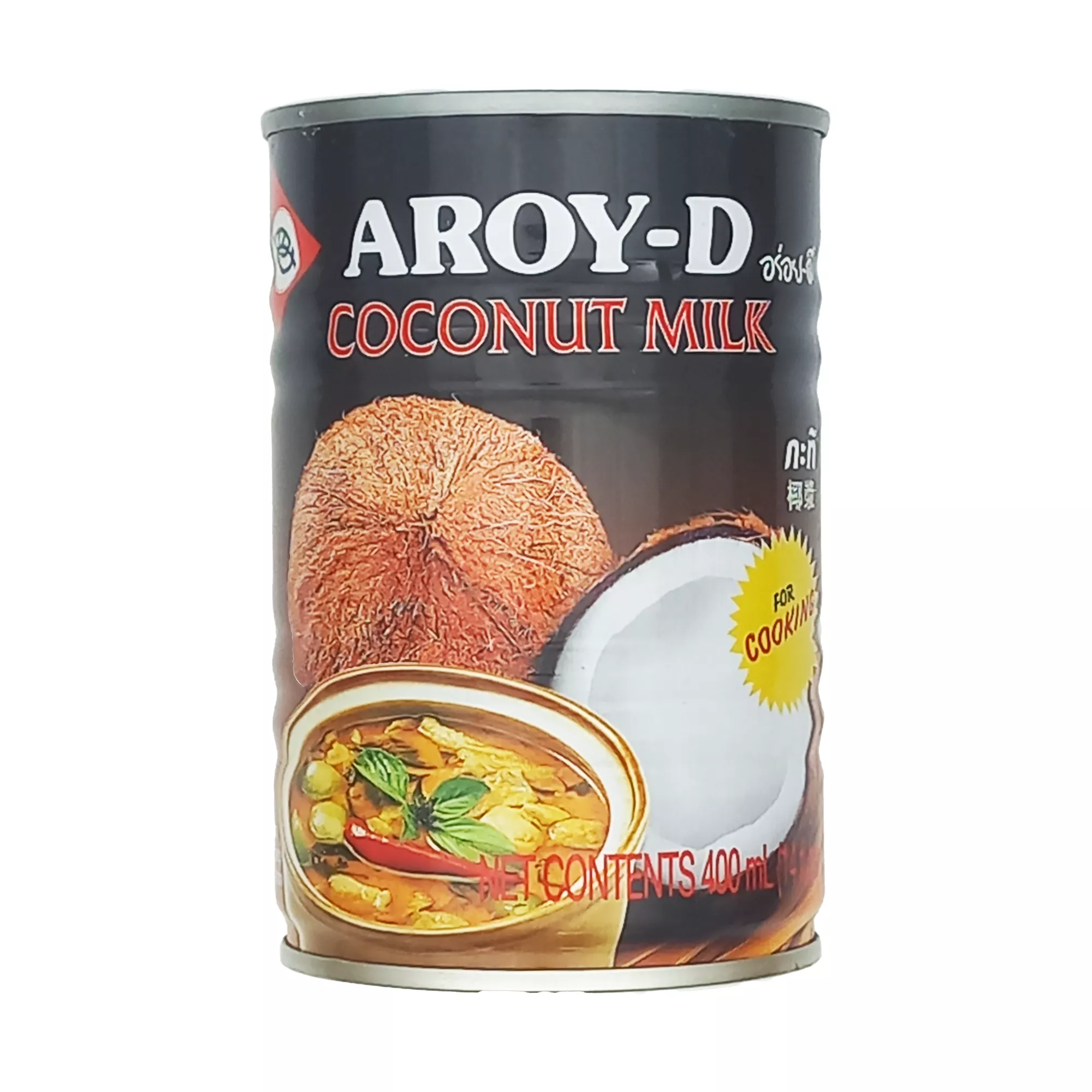 AROY-D CANNED COCONUT MILK- FOR COOKING 400 ml