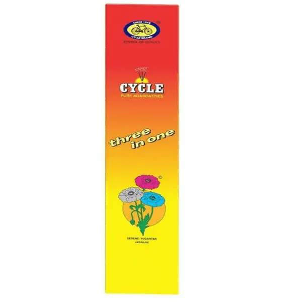AGARBATTI CYCLE THREE IN ONE RECTANGLE 12 pc