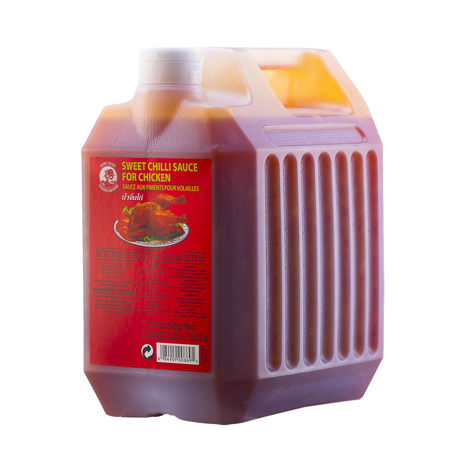 COCK SAUCE SWEET CHILLI FOR CHICKEN 5400g