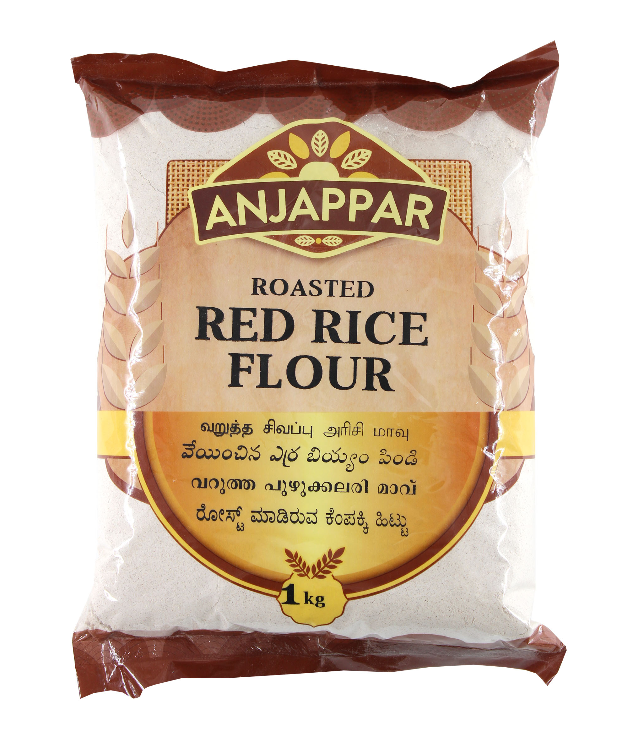 Anjappar red rice flour roasted 1kg