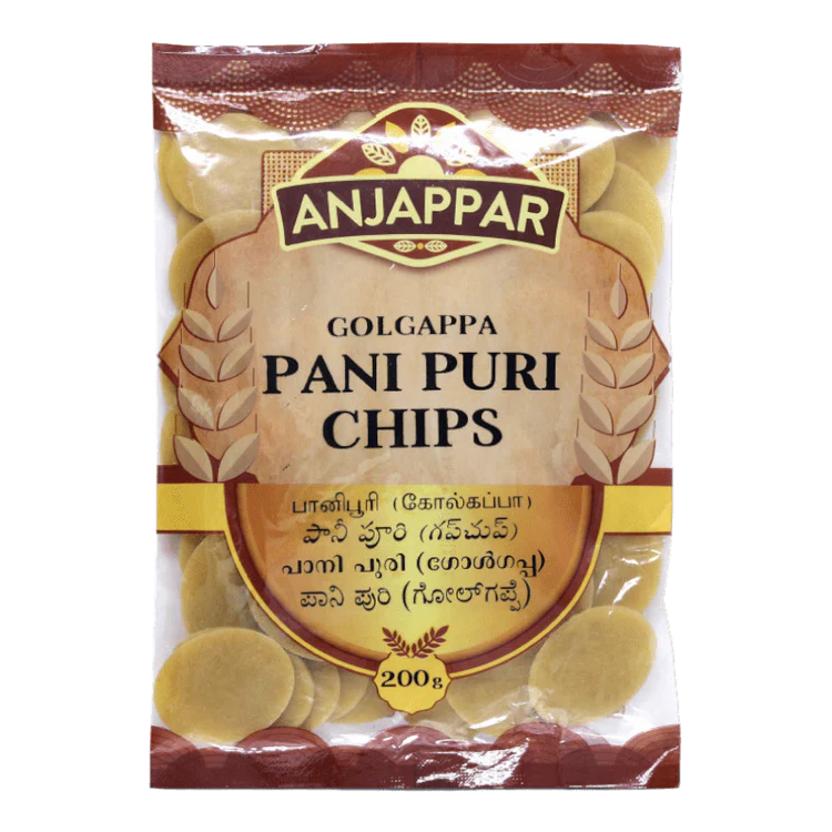 ANJAPPAR PANI PURI CHIPS (GOL GAPPA) 200g