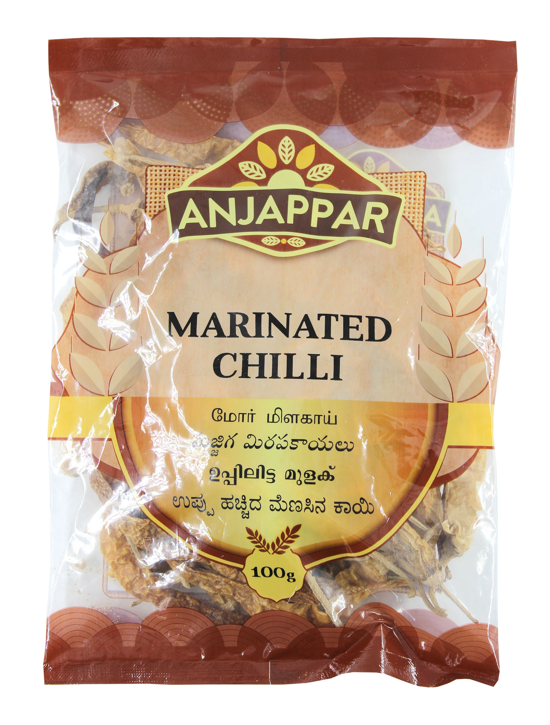 Anjappar marinated chilli 100g