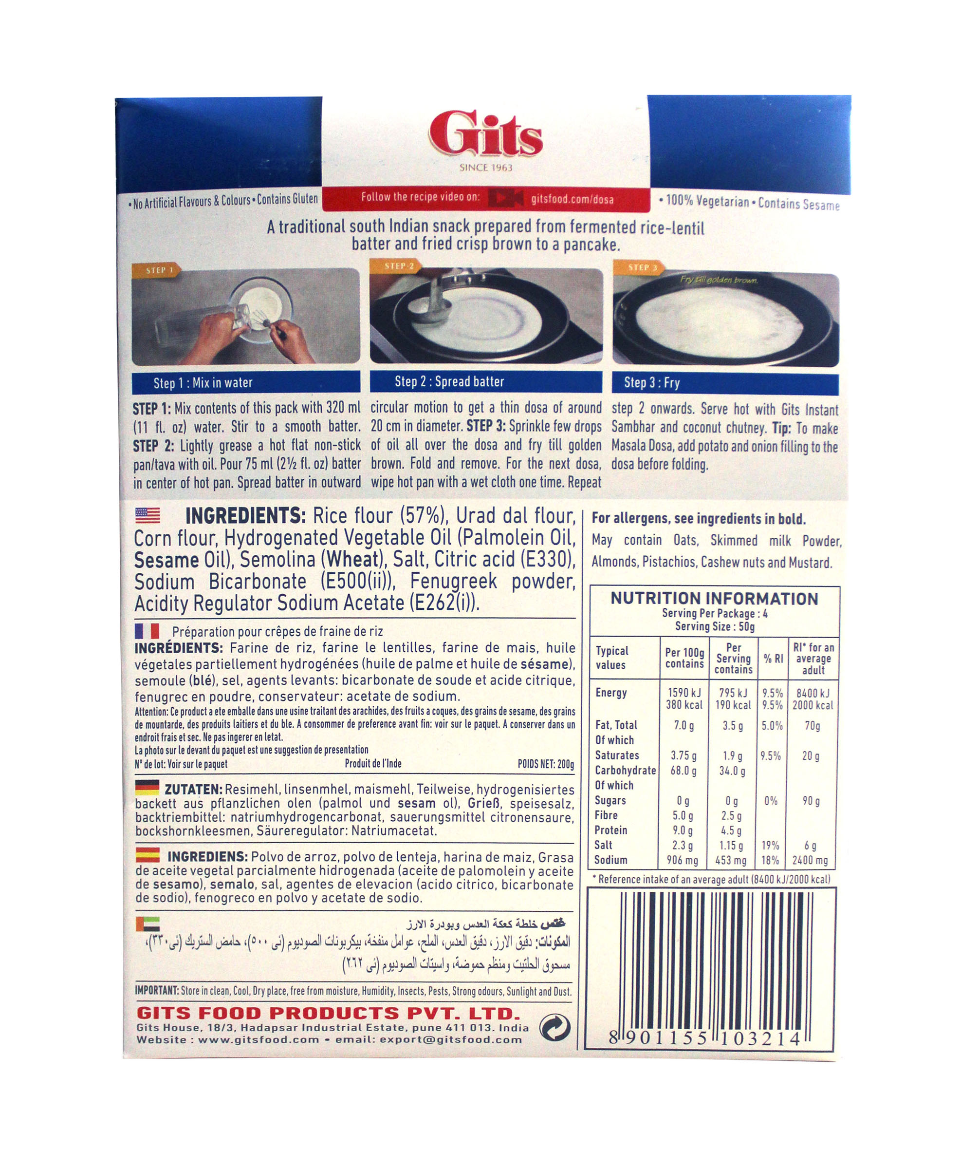 Gits Dosa 200g-2
