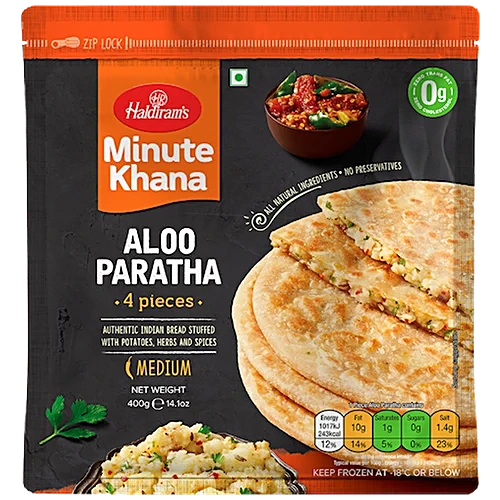HALDIRAM FROZ. ALO PARATHA 400g