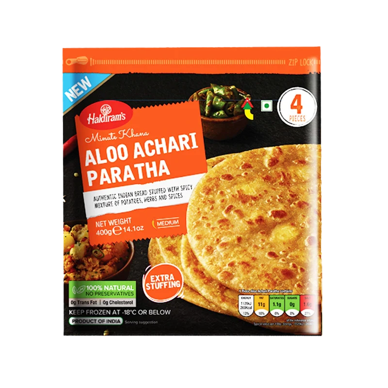 HALDIRAM FROZ. ALOO ACHARI PARATHA 