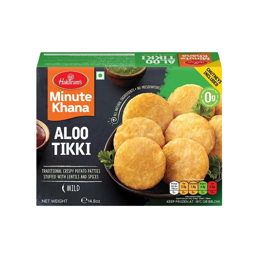 HALDIRAM FROZ. ALOO TIKKI