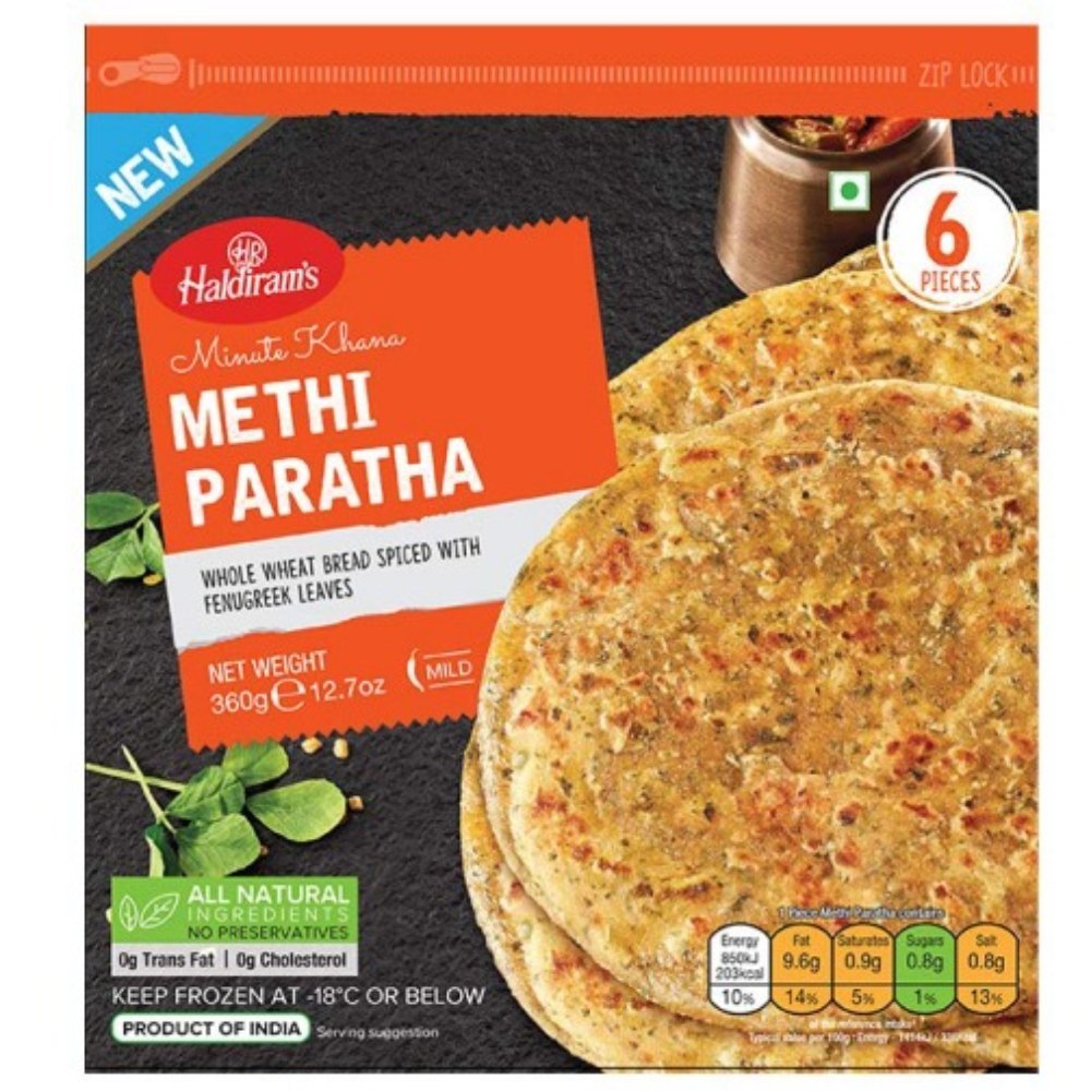 HALDIRAM FROZ. METHI PARATHA 300g