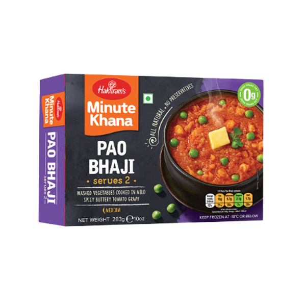 HALDIRAM FROZ. PAO BHAJI 283g