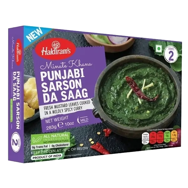 HALDIRAM FROZ. PUNJABI SARSON DA SAAG 283g
