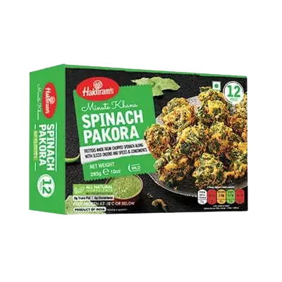 HALDIRAM FROZ. SPINACH PAKODA 283g