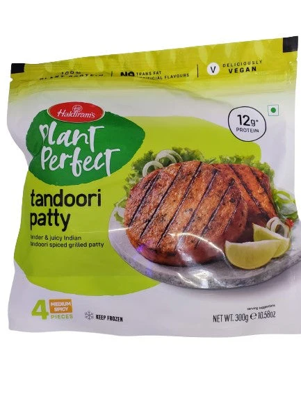 HALDIRAM FROZ. TANDOORI PATTY (VEGAN) 300g