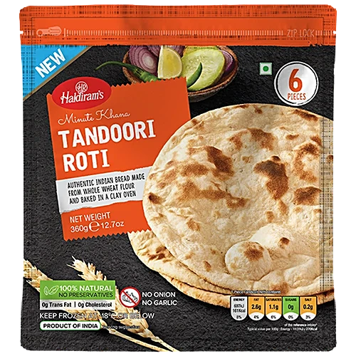 HALDIRAM FROZ. TANDOORI ROTI 360g