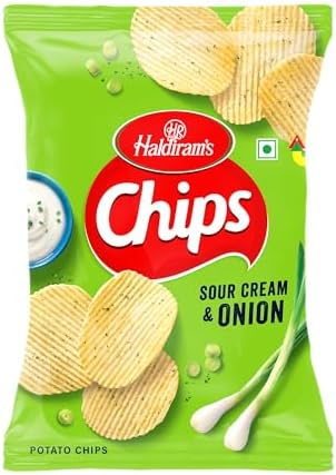 CHIPS SOUR CREAM & ONION 120g