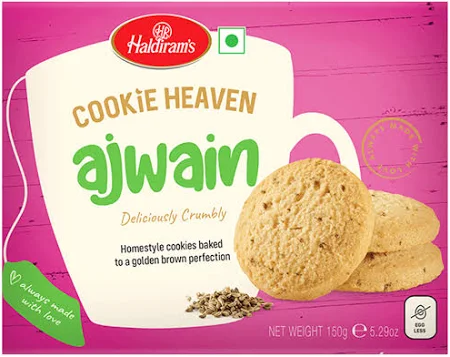 HALDIRAM COOKIES AJWAIN 150g