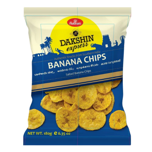 HALDIRAM DAKSHIN BANANA CHIPS 180g