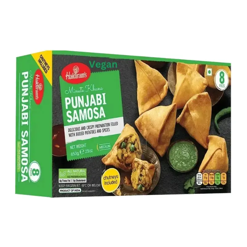 HALDIRAM FROZ. PUNJABI SAMOSA (VEGAN) 650g