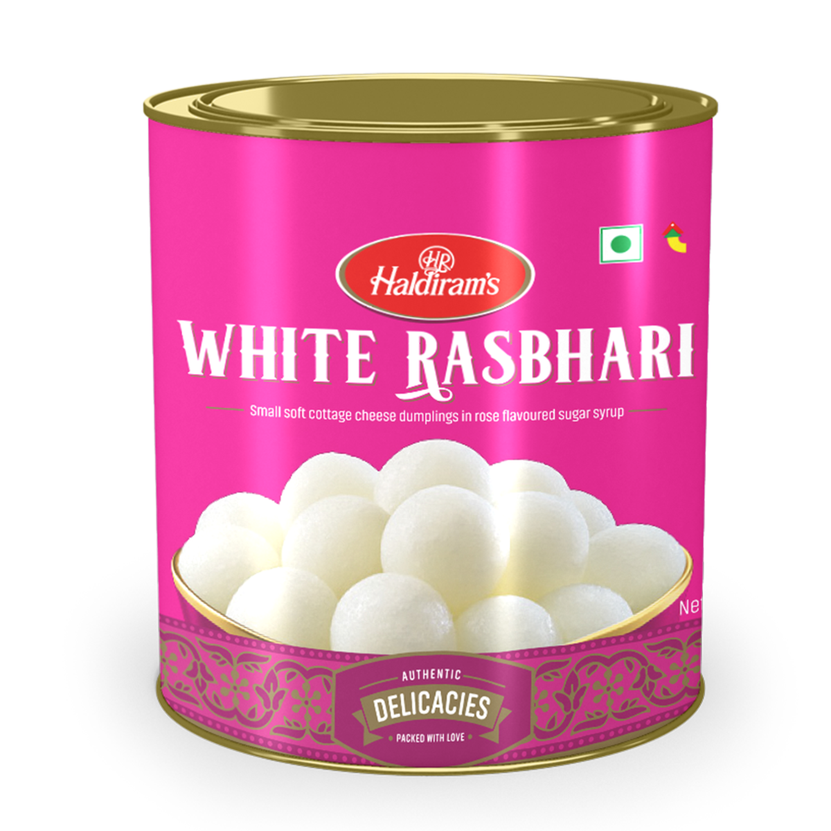 HALDIRAM SWEET - RASGULLA (12 PIECES) 1 kg