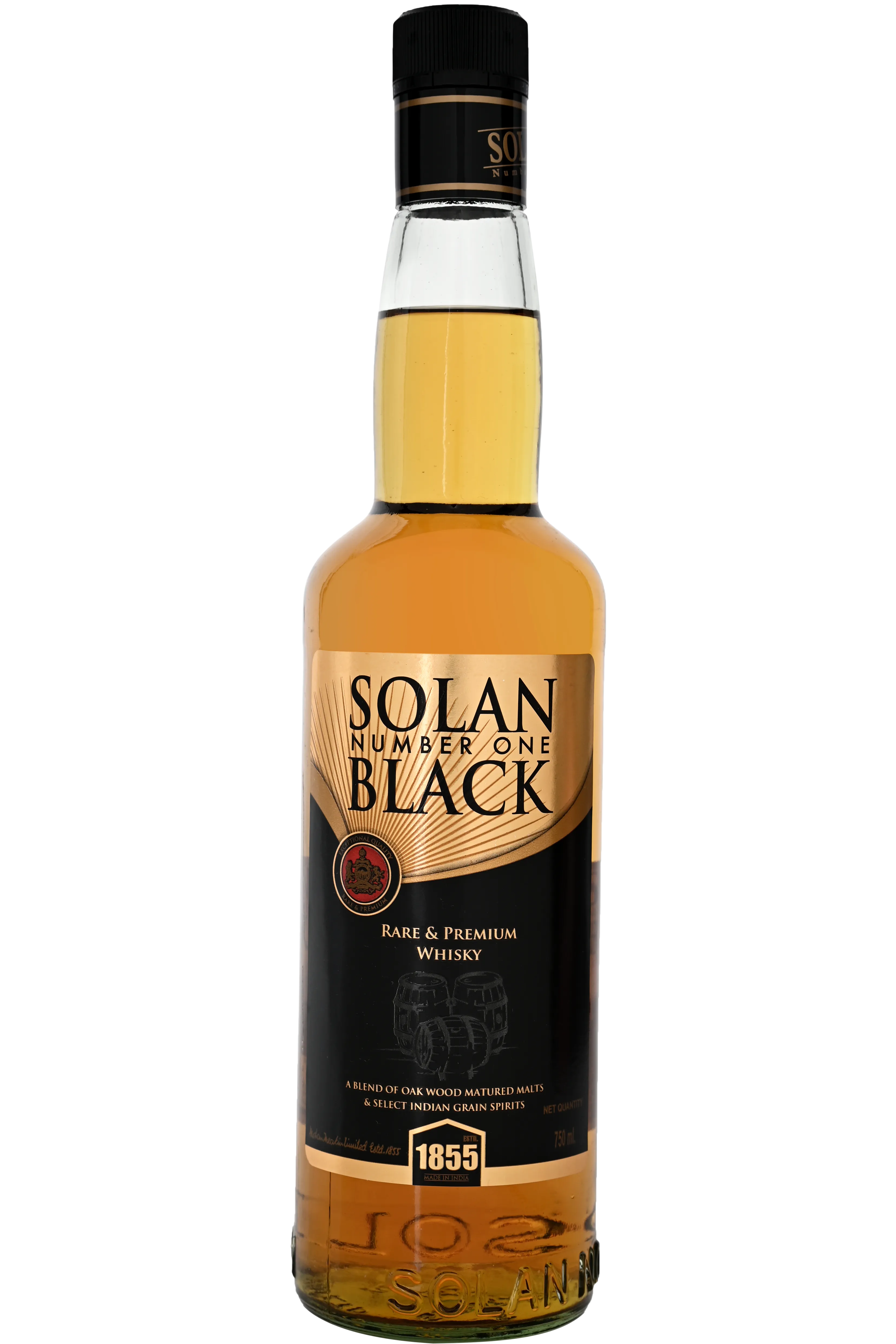 SOLAN BLACK WHISKY 40% 700 ml