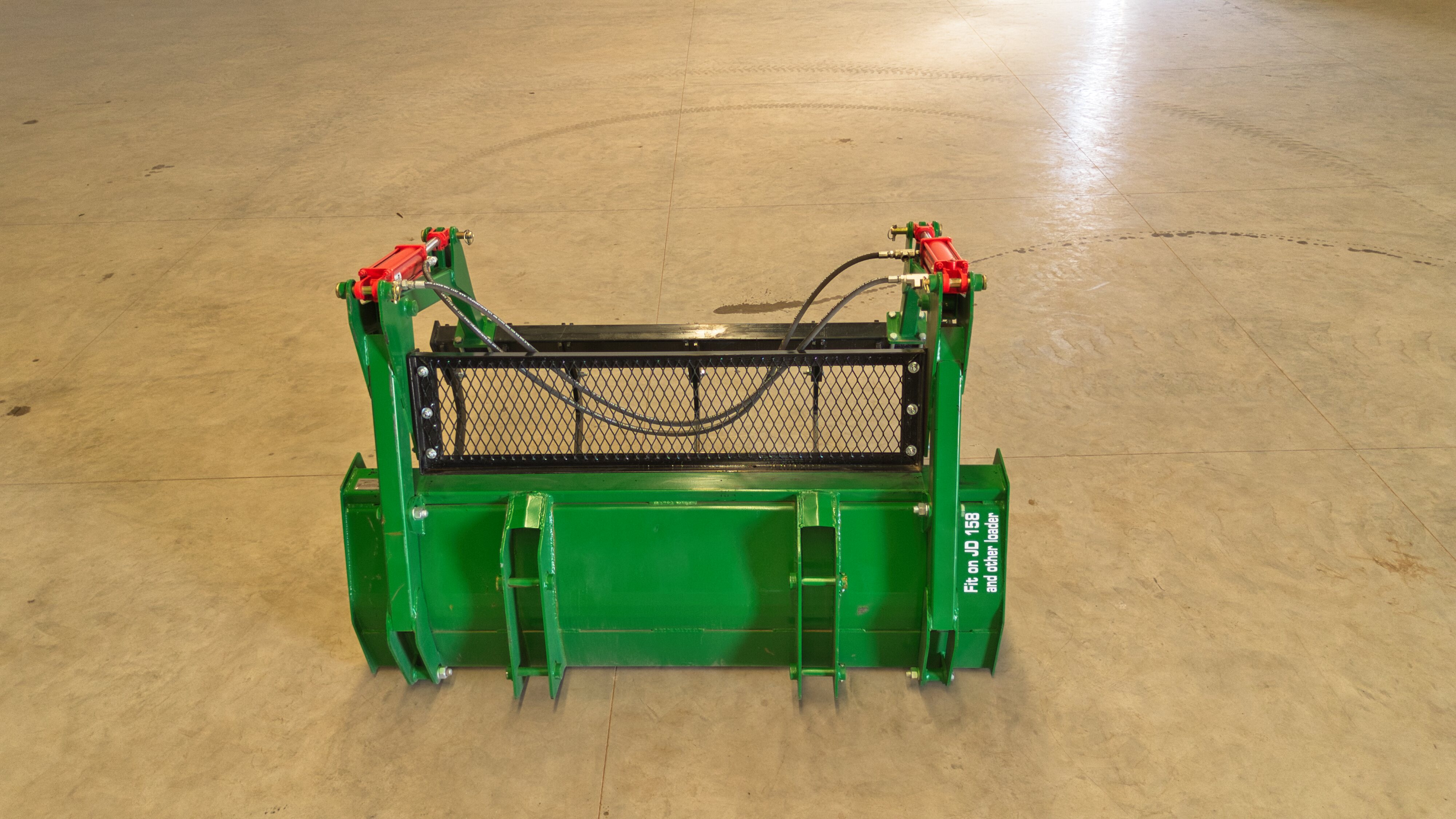Tractor grapple buckets