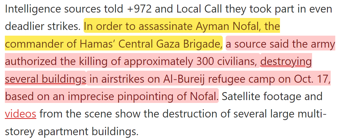 Authorizing the killing of approximately 300 civilians and the destruction of several buildings in airstrikes on refugee camp.