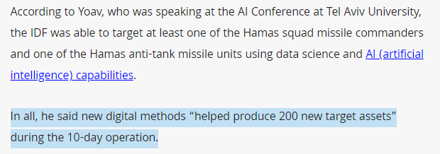 Target assets were collected during the 2021 siege on Gaza.