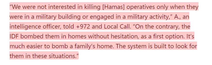 AI system Where's Daddy waits until targets are with their families since its easier. 