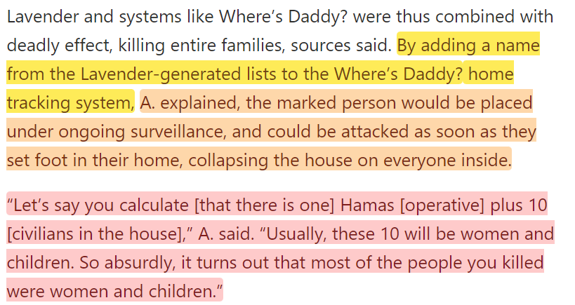 Lavender generates the name, Where's Daddy tracks them home. Women and children are killed.