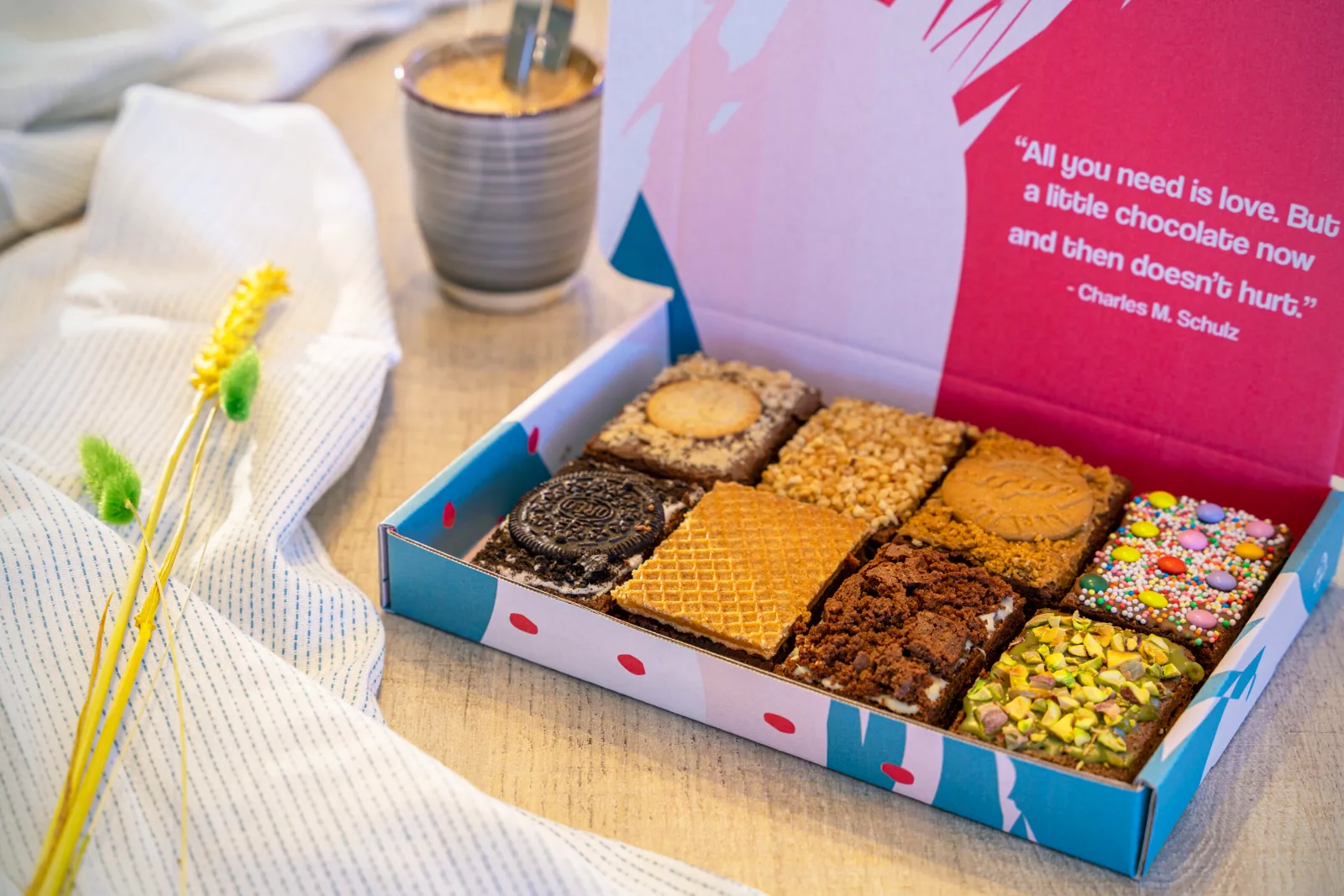 Brownies en koekjes, helemaal op maat