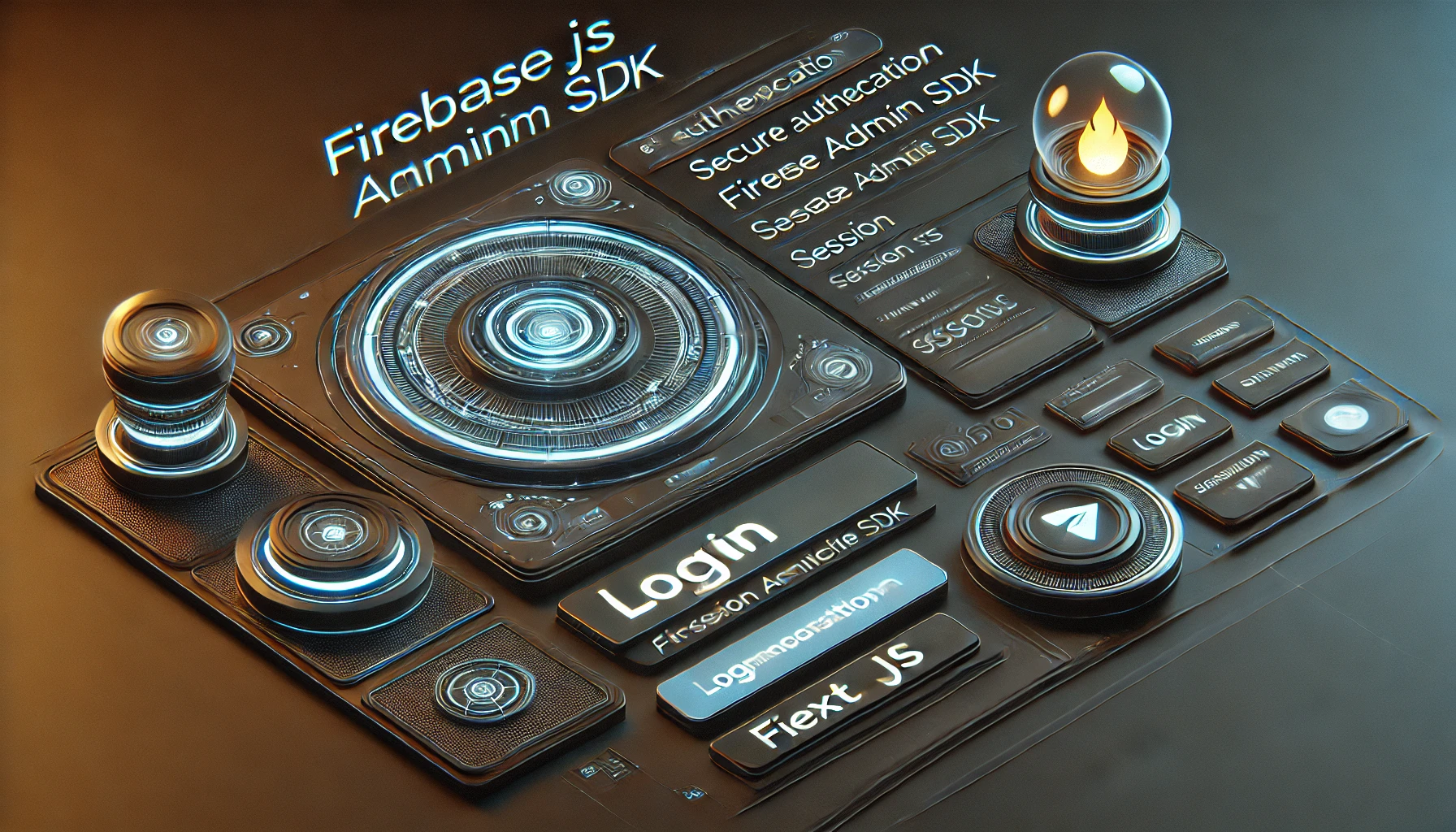 DALL·E 2025-01-31 23.34.50 - A futuristic Next.js web authentication interface showcasing Firebase Admin SDK integration. The design includes a login screen with a secure authenti.webp