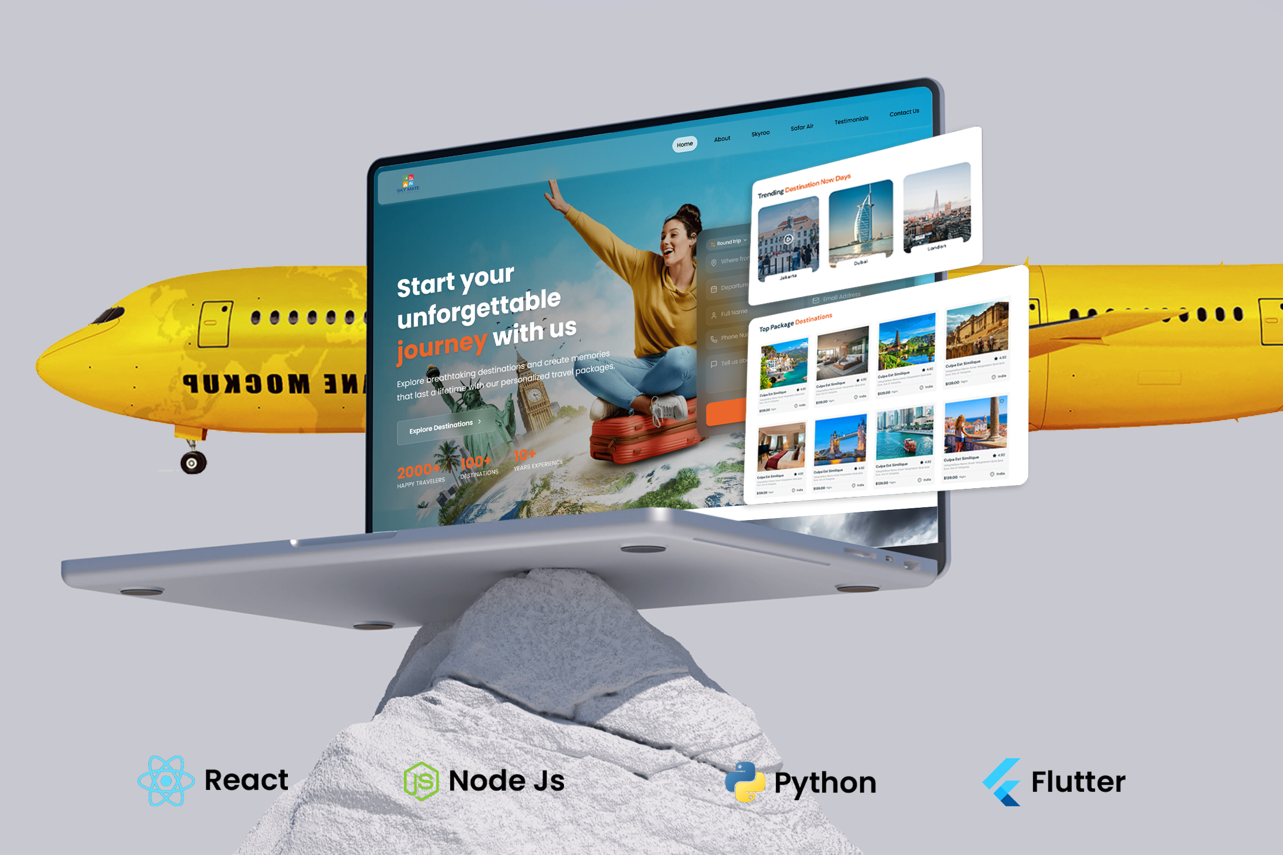 Skymate Travels Booking Platform