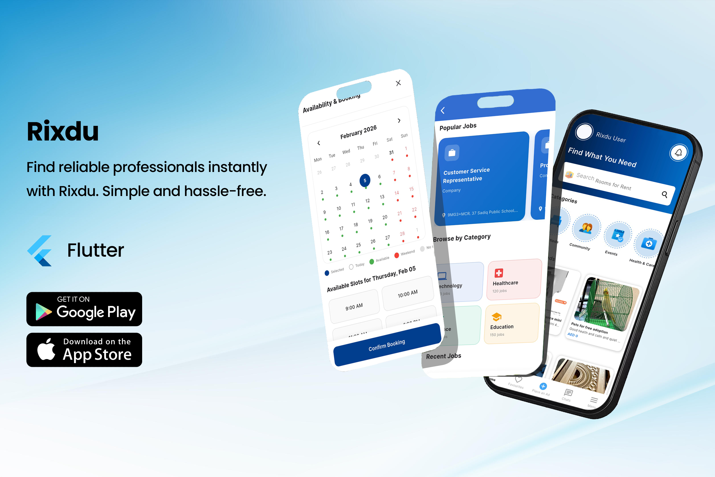 Rixdu Mobile App