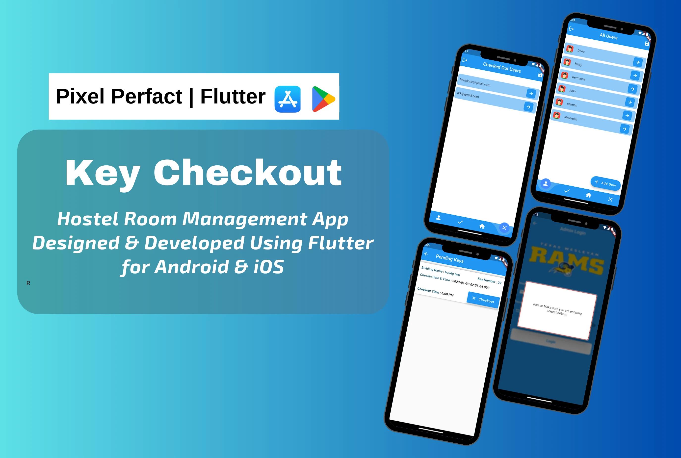 Hostel Room Management App