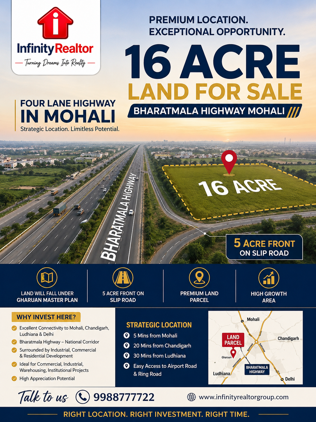 Land for sale at Bhartmala Highway  - Image 1