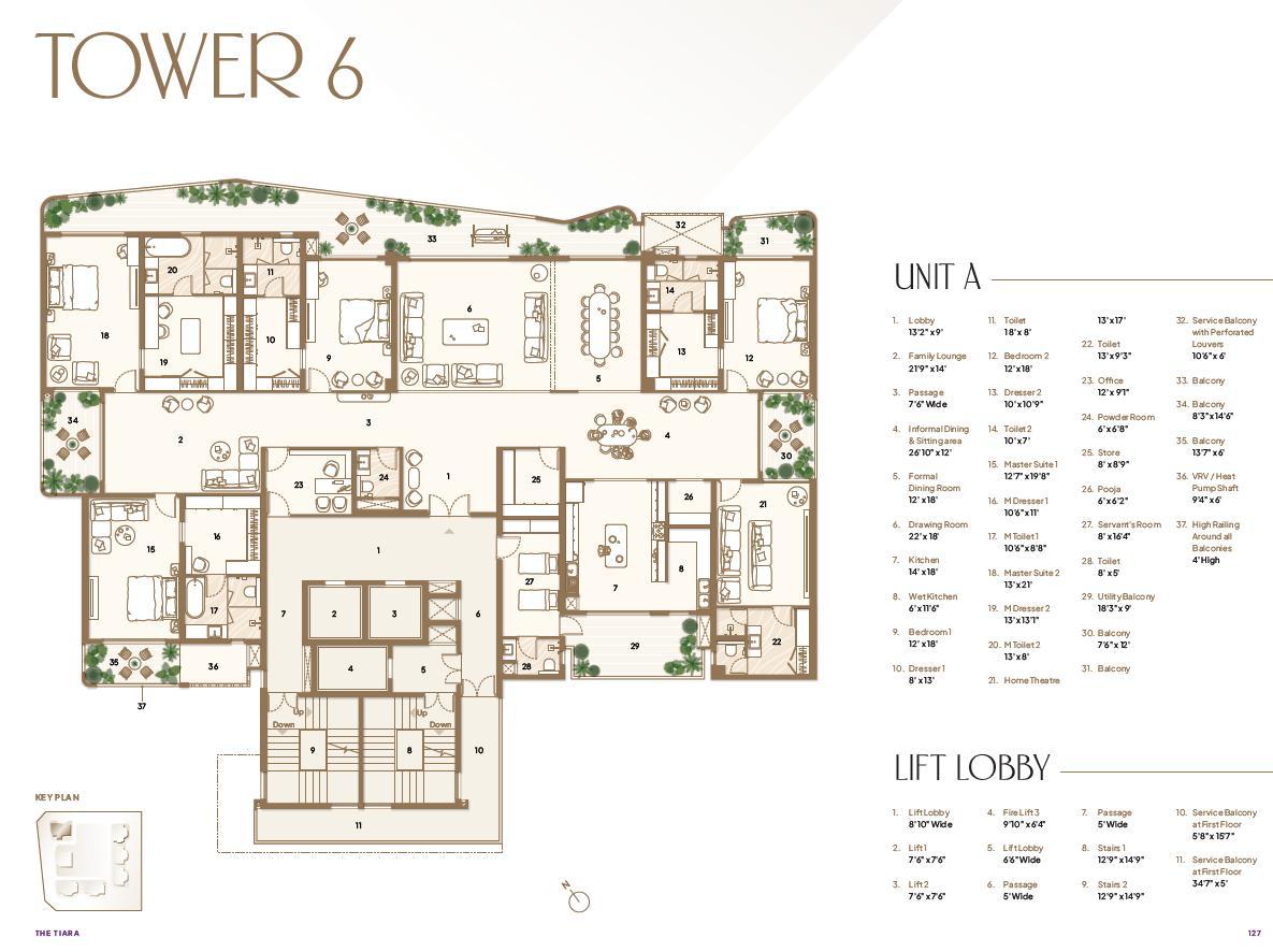 The Tiara 4+1 (4079-5378 sqft ) 5+1 (8207 sqft ) - Image 3