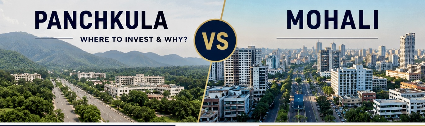 Panchkula vs Mohali: Comparing Chandigarh's Twin Suburbs