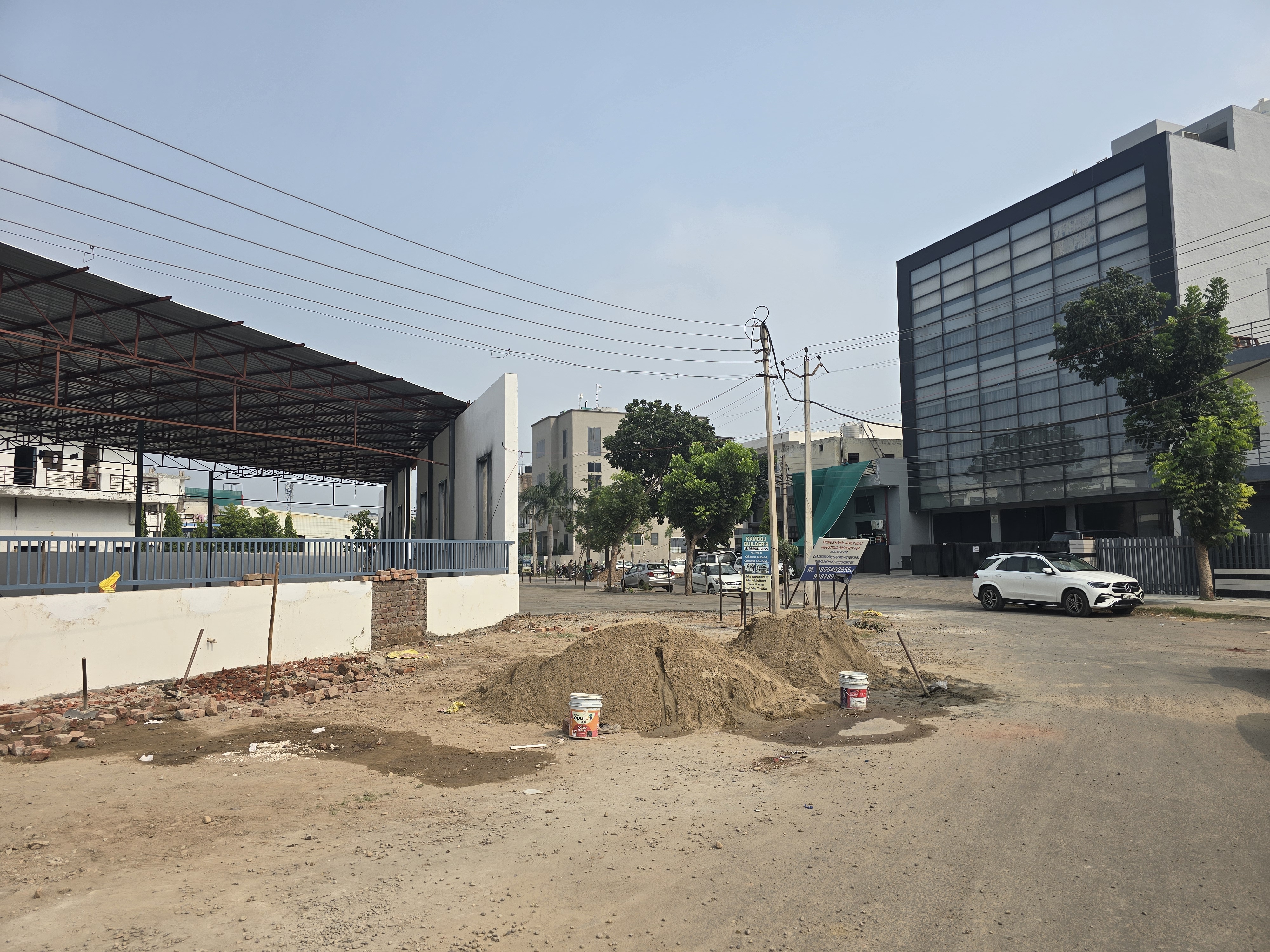 Sector 82 JLPL industrial office and shed
